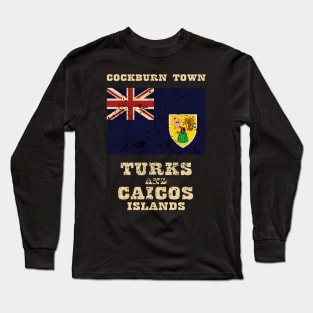 Flag of Turks and Caicos Islands Long Sleeve T-Shirt